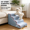 Foam Pet Stairs with Removable Washable Cover for Dogs and Cats