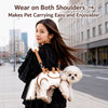 Pet Shoulder & Backpack Carrier for Small Dogs and Cats