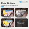 Small Dog & Cat Car Seat Bed with Removable Washable Cushion