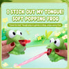 Big-Eyed Frog or Dinosaur Squeaky Dog Toy