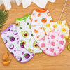 Fruit Print Polyester Pet Vest for Dogs and Cats