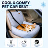 Quilted Pet Car Seat Cushion for Comfortable Travel