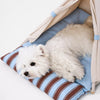 Semi-Enclosed Cat & Small Dog Tent Bed