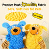 Plush Squeaky Pet Toy with Playful Animal Designs