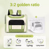 Oxford Cloth Pet Carrier Backpack for Cats and Dogs