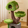 Large Cat Tree with Sisal Scratching Surface and Hideaway