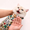 Cotton Pet Grooming Restraint Wrap for Cats and Small Pets