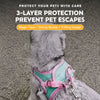 Adjustable Vest-Style Cat Harness with Flat Leash