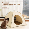 Enclosed Portable Pet Tent Bed