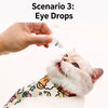 Cotton Pet Grooming Restraint Wrap for Cats and Small Pets