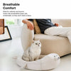 Washable Semi-Enclosed Nylon Pet Bed for Cats and Dogs