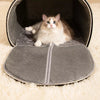 Enclosed Pet Bed with Covered Sleeping Space