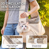 Polyester Pet Carrier Backpack for Cats and Small Dogs