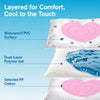 Gel Pet Mat with Oxford Cloth Cover for Small Dogs and Cats