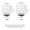 Clear Plastic Cat Cone for Grooming and Care
