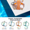 H-Style Polyester Dog Harness and Leash Set