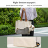 Canvas Pet Carrier Shoulder Bag for Cats and Small Dogs