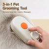 Rechargeable Spray Grooming Brush for Cats and Dogs