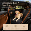 Water-Resistant Car Pet Seat Cover for Front, Rear & Cargo Areas