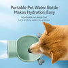 Portable Foldable Dog Water Bottle & Travel Cup