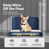Plastic Dog Potty with Wall, Wire Grate and Drawer