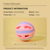 Bell Ball Cat Toy, 3.1-Inch Rolling Pet Toy