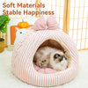 Enclosed Pet Bed for Cats and Small Dogs
