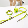 Faux Leather Collar with Gemstone-Inspired Detail for Dogs and Cats
