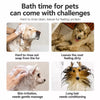 Pet Bathing & Deshedding Brush for Dogs and Cats