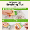 Shell-Shaped Grooming Comb for Cats and Dogs