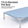 Removable-Washable Elevated Pet Bed with Steel Frame