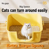 Extra-Large Enclosed Cat Litter Box for Large Cats