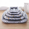 Rectangular Padded Pet Bed for Dogs & Cats