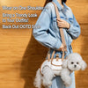 Pet Shoulder & Backpack Carrier for Small Dogs and Cats