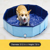Foldable Pet Bath Tub for Dogs and Cats, Outdoor Use