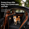 Water-Resistant Car Pet Seat Cover for Front, Rear & Cargo Areas