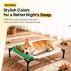 Elevated Dog & Cat Cot Bed with Removable Cover