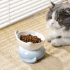 Elevated Ceramic Cat Bowl