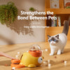 Yellow Duck Interactive Treat-Dispensing Toy for Cats and Dogs
