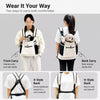 Front-Carry Pet Backpack Carrier for Cats and Small Dogs