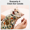 Cotton Pet Grooming Restraint Wrap for Cats and Small Pets