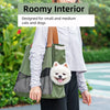 Canvas Pet Carrier Shoulder Bag for Cats and Small Dogs