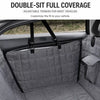 Detachable Pet Car Seat Cover with Storage Bag