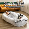 Oversized Plush Pet Bed with Removable Washable Cover
