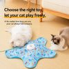 Rechargeable Interactive Cat Toy with Teaser Wand and Hideaway Cover
