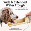 Foldable 2-in-1 Pet Water Bottle and Food Cup