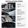 Small Dog Car Seat with Oxford Fabric for Car Travel
