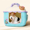 Washable Pet Bed with Removable Corduroy Cover for Cats & Dogs