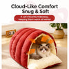 Semi-Enclosed Pet Bed for Cats and Small Dogs