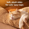 Enclosed Cat & Dog Bed with Removable, Washable Cushion